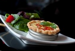 Canning lid quiches